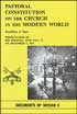 Pastoral Constitution on the Church in the Modern World: Gaudium et Spes