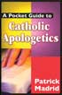 Pocket Guide to Catholic Apologetics