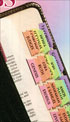 Bible Tabs, Catholic Edition, Rainbow, pack of 10