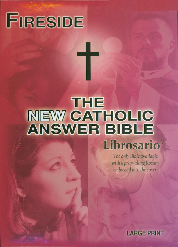 NABRE, The New Catholic Answer Bible, leather, large print — Fireside…