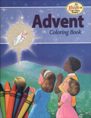 St. Joseph Coloring Books: Advent Coloring Book