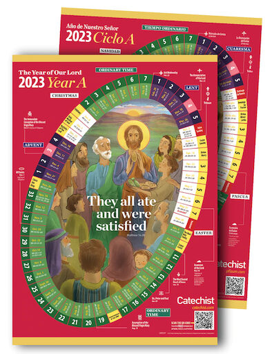 Year of Our Lord 2023 Classroom Calendar, Paper