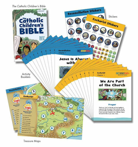Go Seek Find: Reconciliation and Eucharist, Student Pack, English