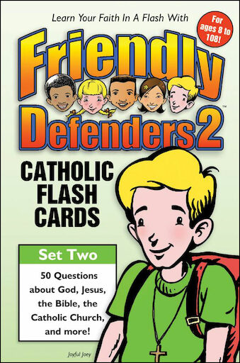 Friendly Defenders Catholic Flashcards