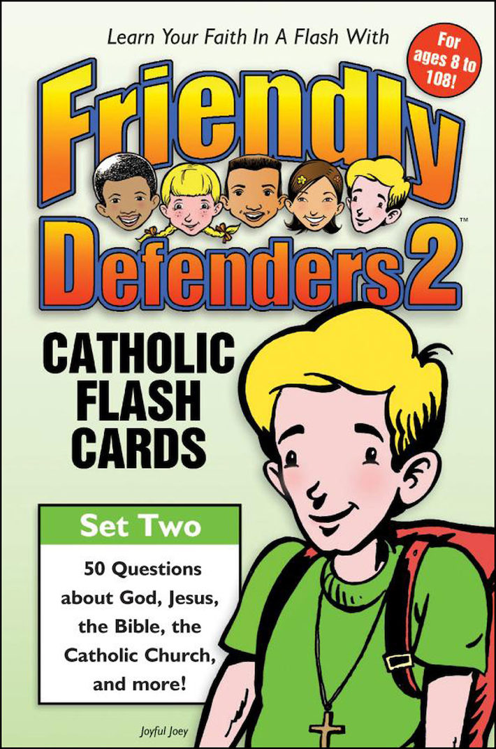 Friendly Defenders Catholic Flashcards