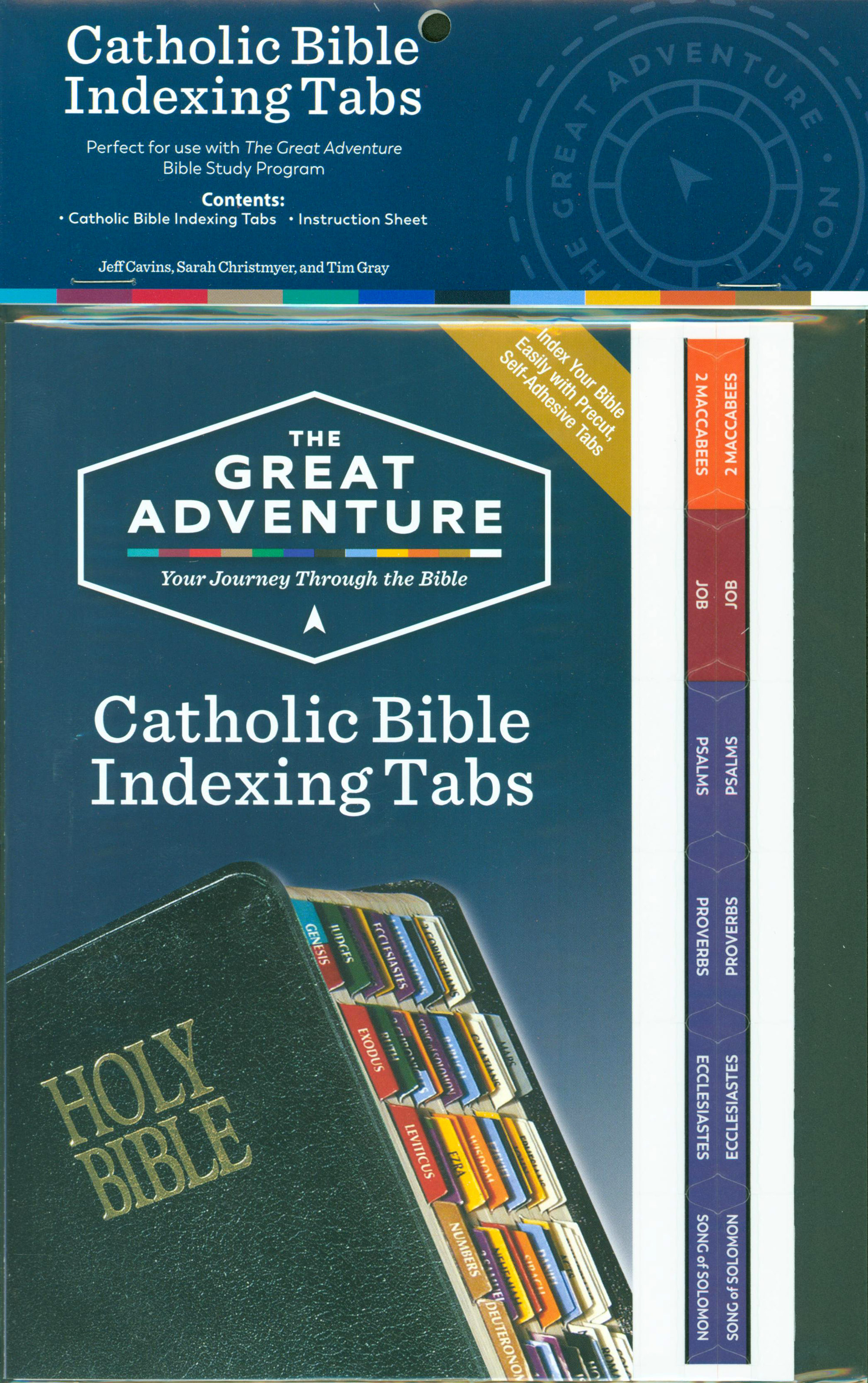 The Bible Timeline Catholic Bible Indexing Tabs