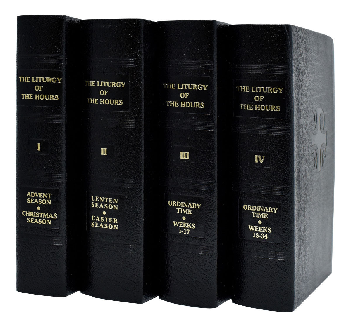 Liturgy of the Hours The Liturgy of the Hours Gift Set of 4, leathe…