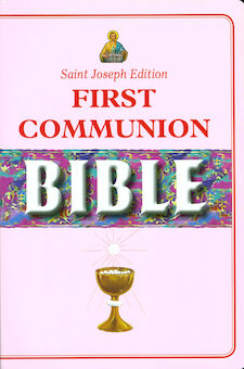 NCB, First Communion Bible, St. Joseph Edition, leather-like