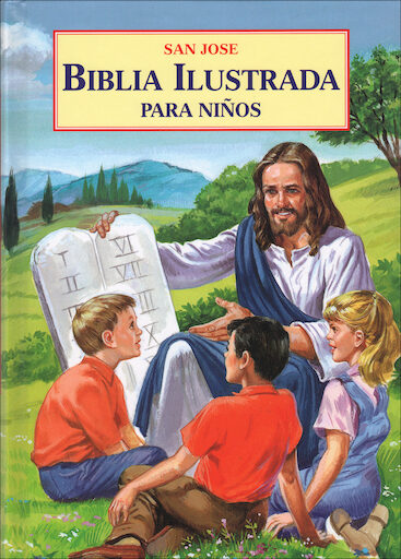 San Jose Biblia Ilustrada para Niños, hardcover