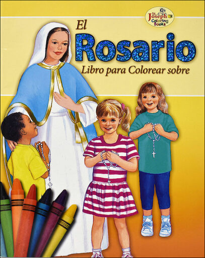 St. Joseph Coloring Books: El Rosario Libro para Colorear sobre, Spanish