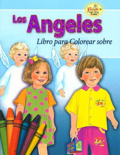 St. Joseph Coloring Books: Libro Para colorear sobre Los Angeles, Spanish
