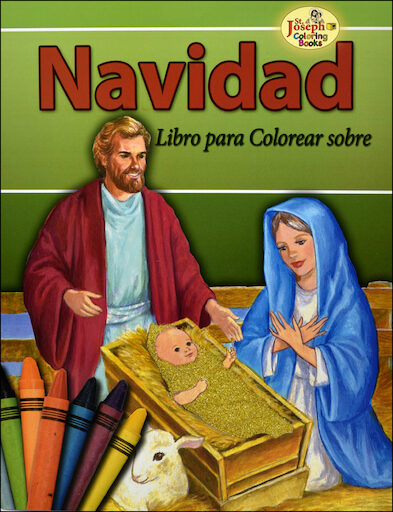 St. Joseph Coloring Books: Navidad Libro para Colorear sobre, Spanish