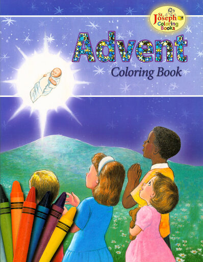 St. Joseph Coloring Books: Advent Coloring Book