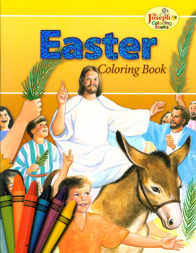St. Joseph Coloring Books: Easter Coloring Book