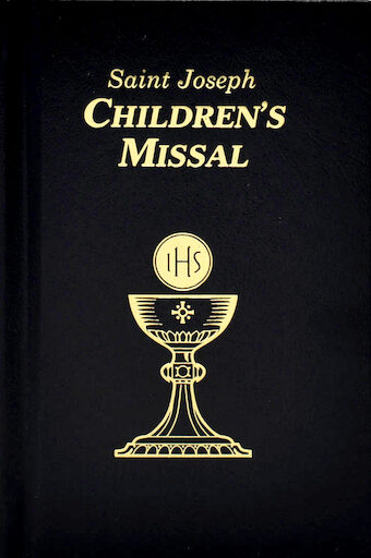 Saint Joseph Children's Missals: Saint Joseph Children's Missal, black imitation leather