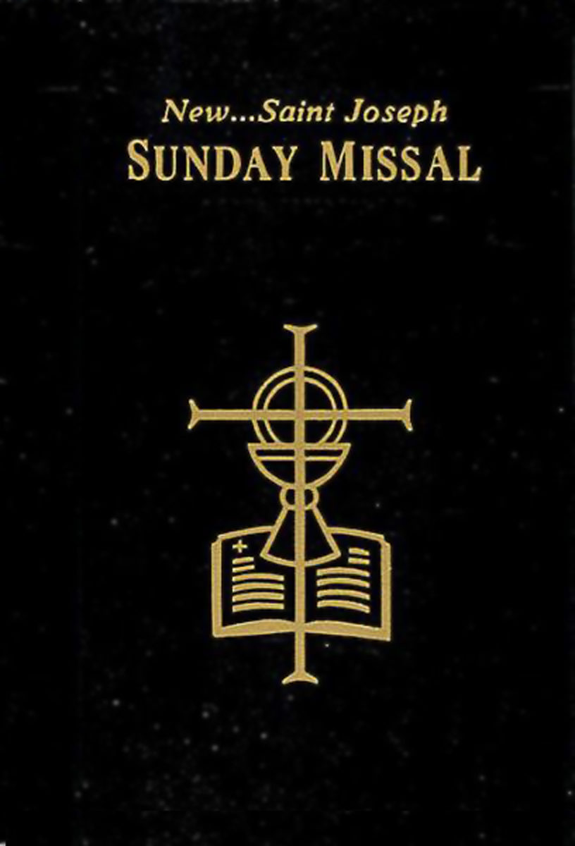 St. Joseph Missals: St. Joseph Sunday Missal, black hardcover | ComCenter…