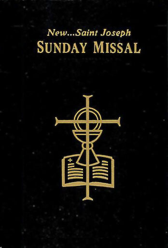 St. Joseph Missals: St. Joseph Sunday Missal, black hardcover
