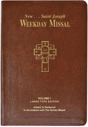 St. Joseph Missals: Saint Joseph Weekday Missal, Volume 1, Large Type Edition