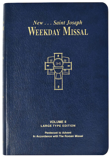 St. Joseph Missals: Saint Joseph Weekday Missal, Volume 2, Large Type Edition