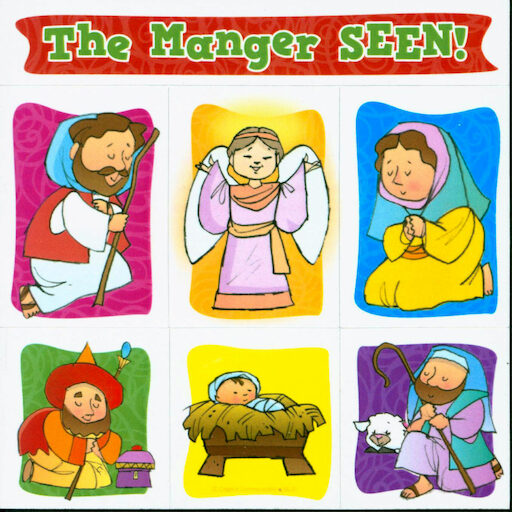 Advent Puzzle Magnet, The Manger Seen