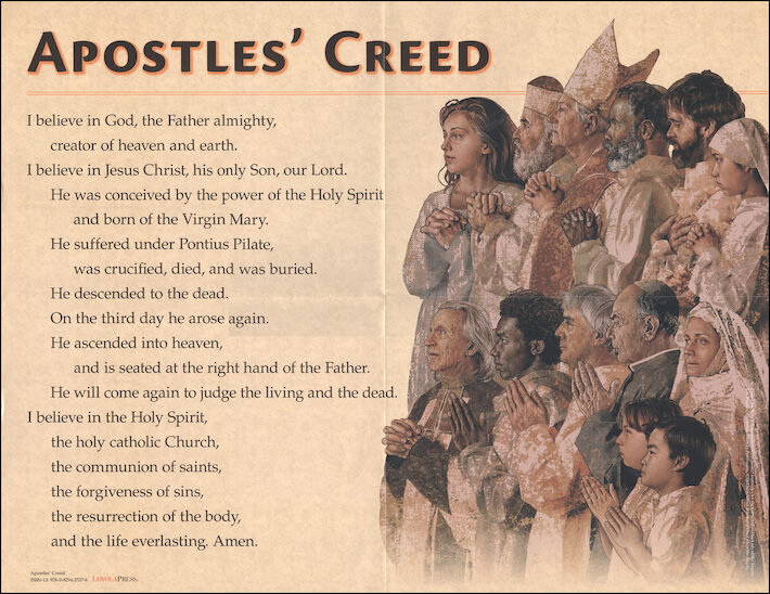 Apostles Creed Poster