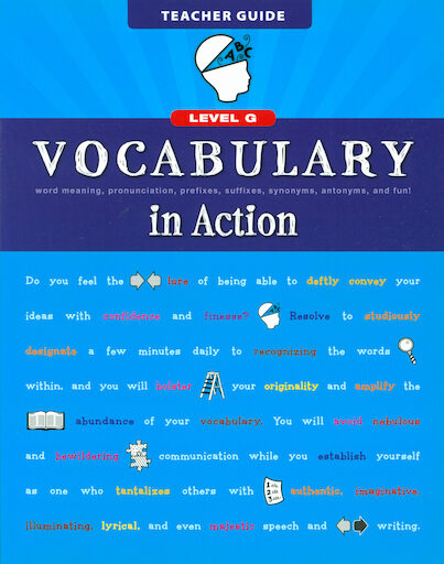Vocabulary in Action: Level G Teacher Edition