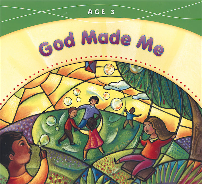 God Made Everything: God Made Me, Age 3, Student Book | ComCenter.com