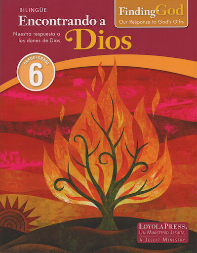 Encontrando a Dios, K-8: Grade 6, Student Book, Parish Edition, Paperback, Bilingual