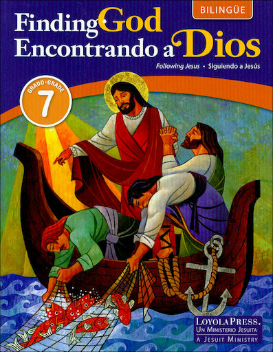 Encontrando a Dios, K-8: Grade 7, Student Book, Parish Edition, Paperback, Bilingual