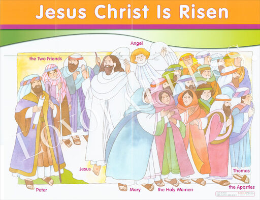 Loyola Classroom Posters: Jesus Christ is Risen Poster