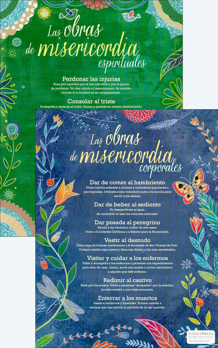 Las obras de misericordia espirituales