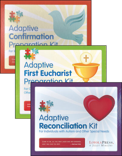 Adaptive Sacrament Kits, Set of 3, English