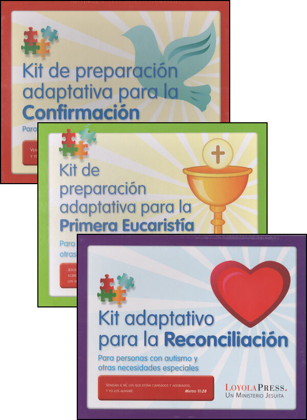Adaptive Sacrament Kits in Spanish, Set of 3, Spanish — Loyola Press
