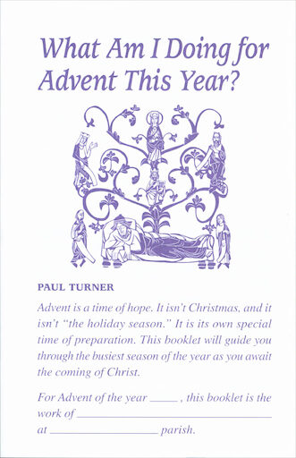 What Am I Doing for Advent This Year?, English