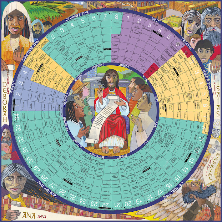 Year of Grace The Year of Grace 2019, large laminated 26 x 26