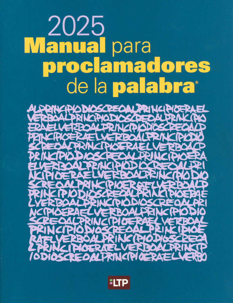 Manual para proclamadores de la palabra 2025, Spanish — Liturgy Train…