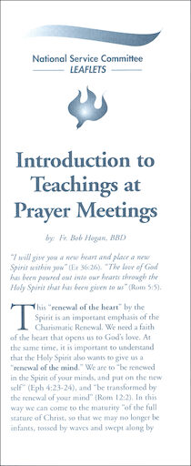 Introduction to Teachings at Prayer Meetings