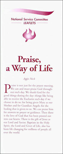 Praise, a Way of Life