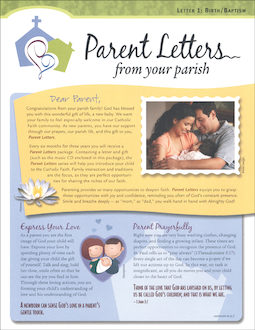 Parent Letters from Your Parish, English