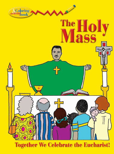 Pauline Coloring and Activity Books: The Holy Mass Coloring and Activity Book