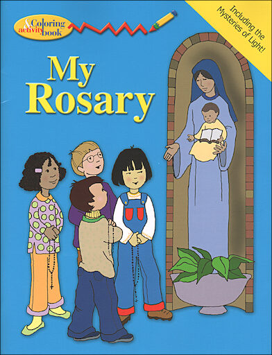 Pauline Coloring and Activity Books: My Rosary Coloring and Activity Book
