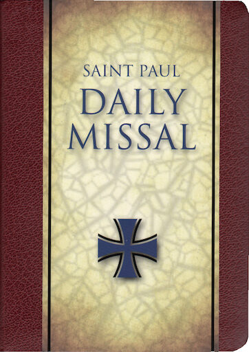 Saint Paul Missals: St. Paul Daily Missal, burgundy leatherflex