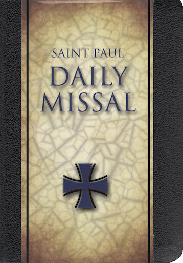 Saint Paul Missals: St. Paul Daily Missal, black leatherflex
