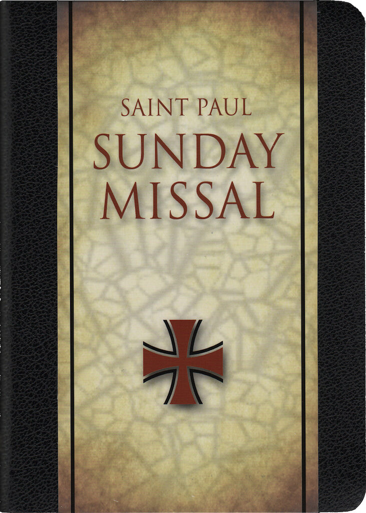 Saint Paul Missals St. Paul Sunday Missal, black leatherflex Roman M…