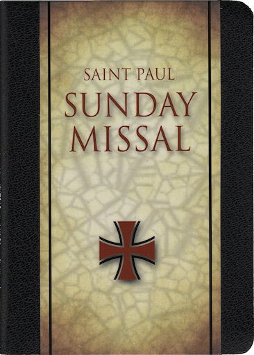 Saint Paul Missals: St. Paul Sunday Missal, black leatherflex