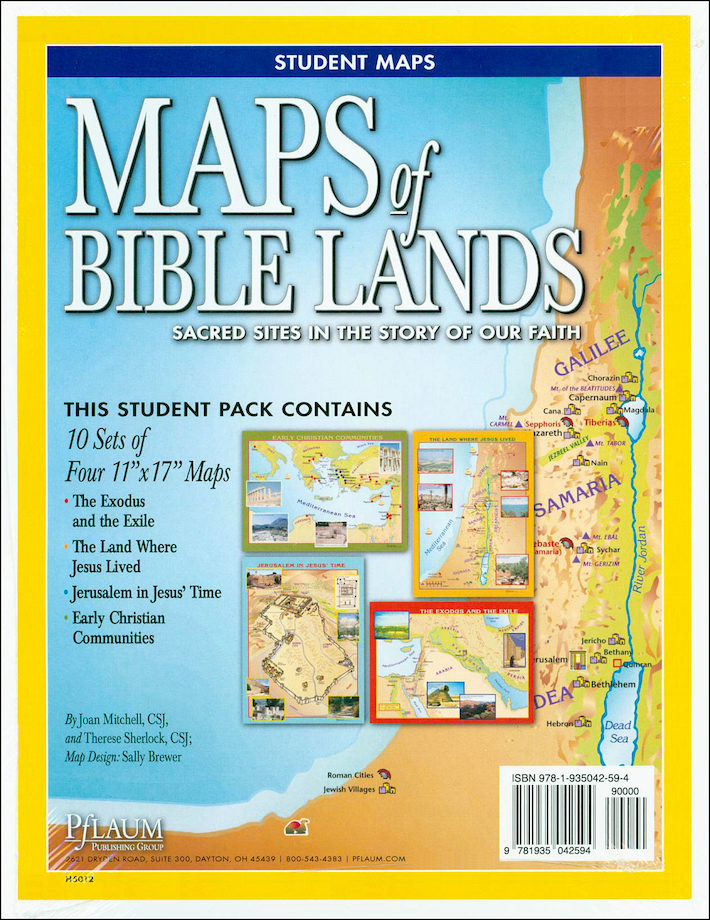 Maps of Bible Lands, Student Sets