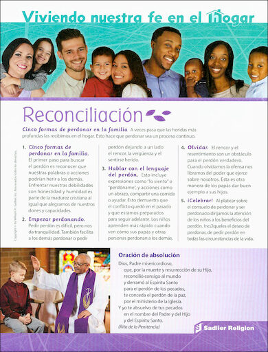 Creer Celebrar Vivir: La Reconciliación: Living Our Faith at Home: Reconciliation, 10-pack, Parent Magazine, Spanish