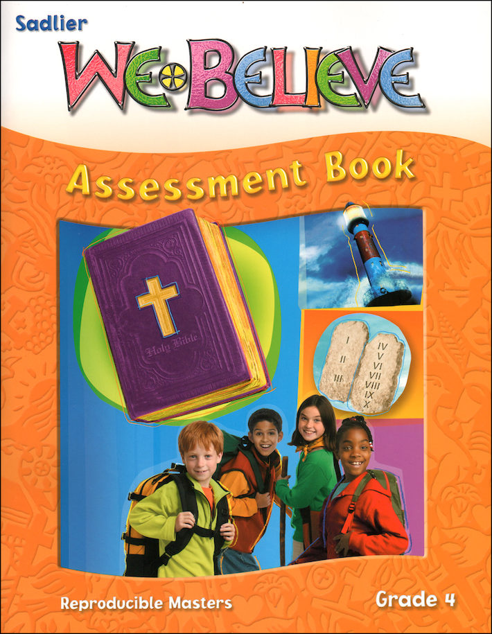 We Believe Catholic Identity Edition, K6 Grade 4, Assessment Book