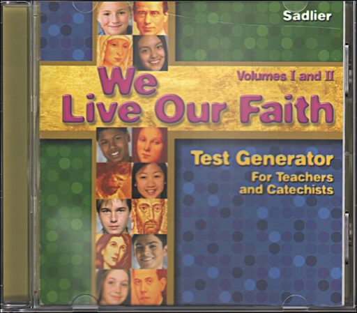We Live Our Faith, Jr. High: Test Generator, CD-ROM, Parish & School Edition