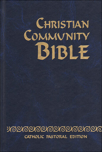 CCB, Christian Community Bible, indexed, hardcover